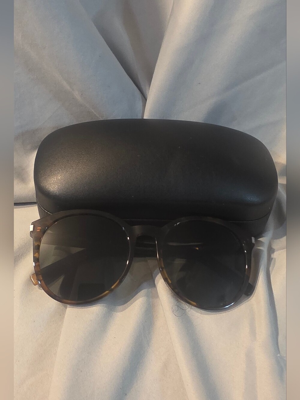 Saint Laurent CLASSIC 6 Sunglasses Havana 009 54-19-140 Used